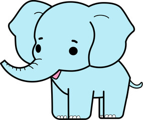 baby elephant cartoon
