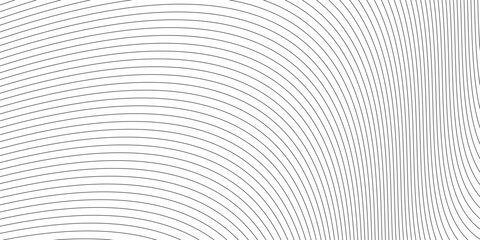 Line halftone gradation texture. Fading horizontal stripe gradient background. Repeating pattern backdrop. Black parallel thin to thick lines backdrop for overlay, print, cover, graphic design. Vector