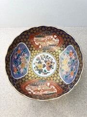 佐賀の伝統美 古伊万里焼の皿