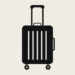 travel suitcase vector illustration