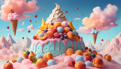 Drifting Dreams: Balloons in the Sky