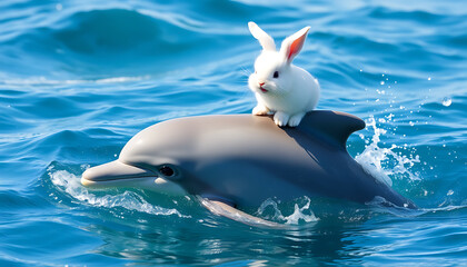 Dancing Waves: A Dolphin’s Jump