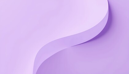 Abstract purple background with flowing curved lines, versatile design for digital art and modern presentations