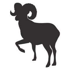 Big Horn Sheep Icon black_1