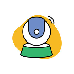 Smart Camera Icon vector stock illustration
