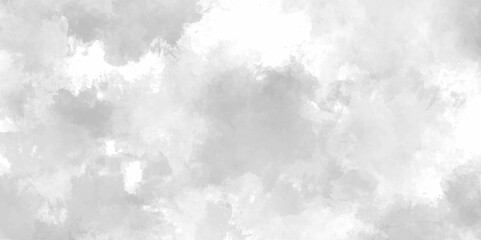 White and gray grunge wall and smoke, cloud texture. gray smoke and fog design texture overlays. hand painted vector on watercolor texture. white paper texture and gray wall background.