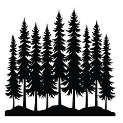 Obraz premium trees in the forest