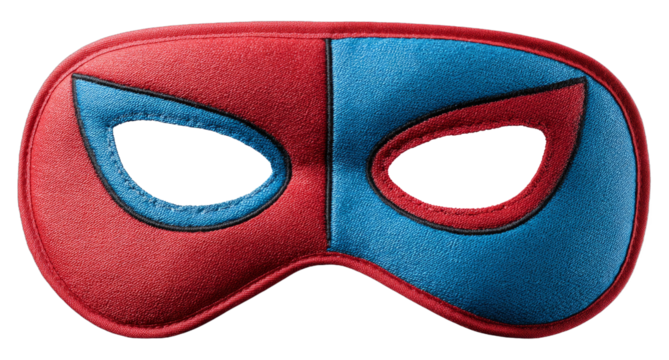 Superhero mask, cut out
