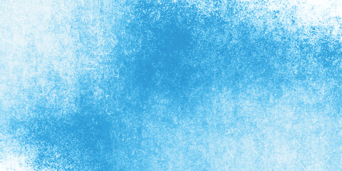 Distressed paint background with soft blue watercolor

