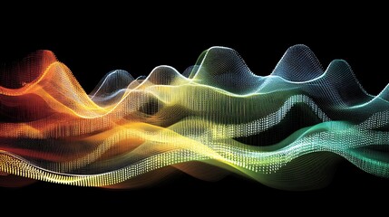 Abstract wave patterns in vibrant colors (12)