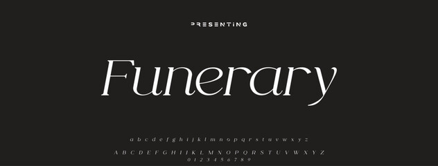 Luxury serif font in modern style. Elegant wedding alphabet letters font and number. Typography Luxury classic lettering serif fonts decorative vintage retro logo