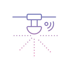 Smart Irrigation Icon vector stock illustration