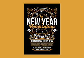 New Year Party Celebration