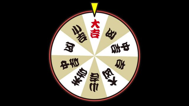 おみくじルーレットの横長ビデオ