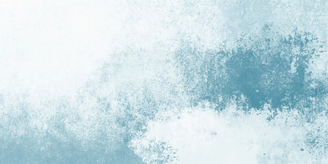 Abstract textured wall in blue with brush stroke design

