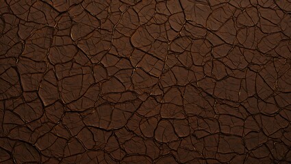 Naklejka premium Browntexture background, background, floral, flora, texture, tropical, paper, cardboard, closeup, Cracked Surface Texture