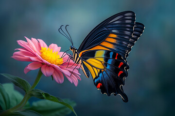 Butterfly on flower