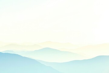 Obraz premium A mountain range with a blue sky in the background