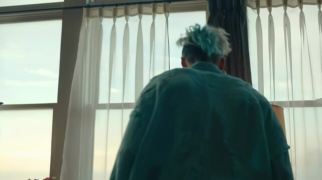 A Couple Sits in Silence, Experiencing Relationship Distance and Emotional Tension at Home