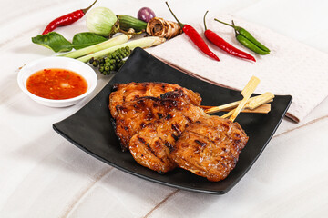 Thai Street foof pork satay