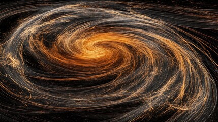 Fototapeta premium Abstract swirling galaxy (3)
