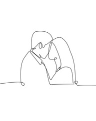 Romantic Couple  in one line