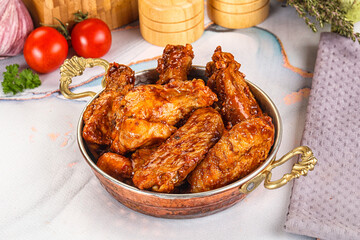 Buffalo chicken wings barbecue sauce
