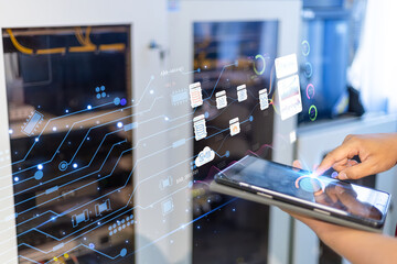 Industrial IoT and Data Management on Tablet