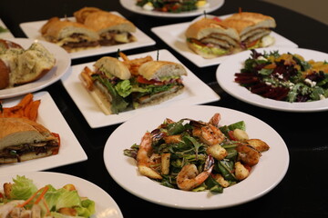Restaurant Fancy Spread Plate Combo