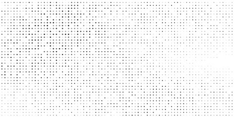 Abstract dotted halftone gradient texture. Vanishing polka dot background. Repeating dots modern