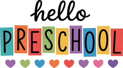 Preschool SVG Design