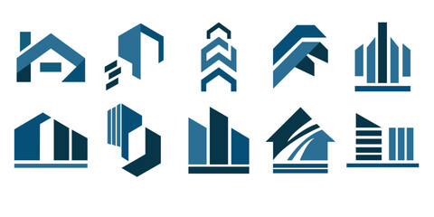 Building And Contruction Logo Element
