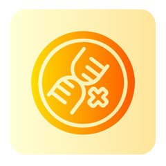 gmo free gradient icon