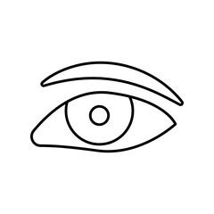 Human eyes icon