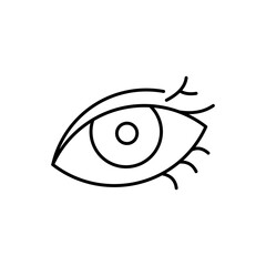 Human eyes icon