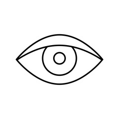 Human eyes icon