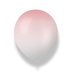 A pink gradient balloon, perfect for celebrations and decorations.