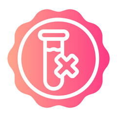 No Artificial Flavours gradient icon