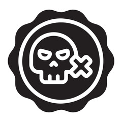 non toxic glyph icon