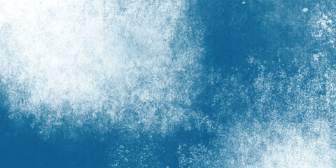 Abstract faded grunge background in blue watercolor tone

