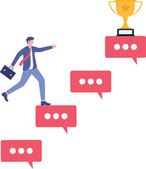 Communication for success, effective meeting or discussion to get solution and achieve target,

