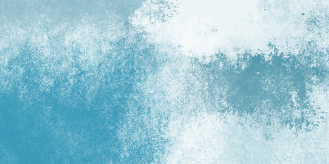 Dusty grunge surface in abstract blue watercolor tones

