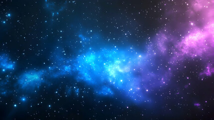 Naklejka premium Captivating cosmic nebula background with glowing stars and vibrant colors for space exploration