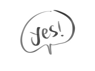 Speech Bubble With Fun Words