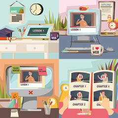 Online education orthogonal