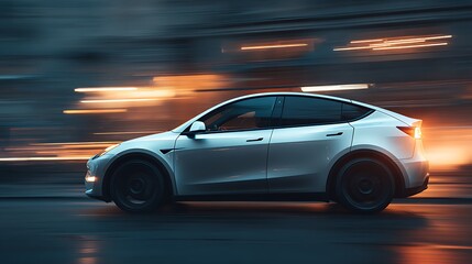 Silver Vehicle Driving Fast