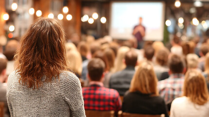 Business Presentations, Conferences, and Corporate Events with Professional Speakers and Audience Engagement. The scenes highlight leadership communication, audience engagement and data-driven.

