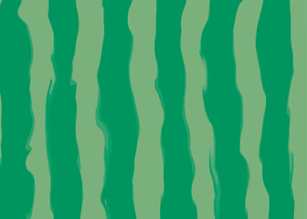 Fototapeta premium Watermelon skin striped seamless pattern. Watermelon peel background. Fruit summer texture. Green abstract striped seamless pattern. Vector illustration.