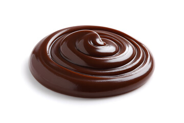 Chocolate swirl drop &ndash; dollop of creamy ganache.
