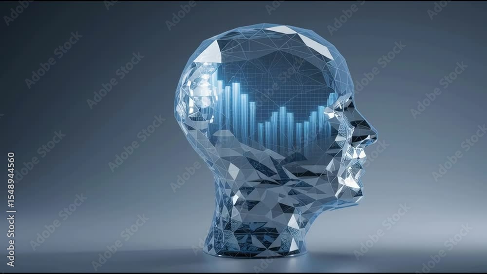 Poster quantum generated icon representing market memory zone reconstructor with innovative and modern desi